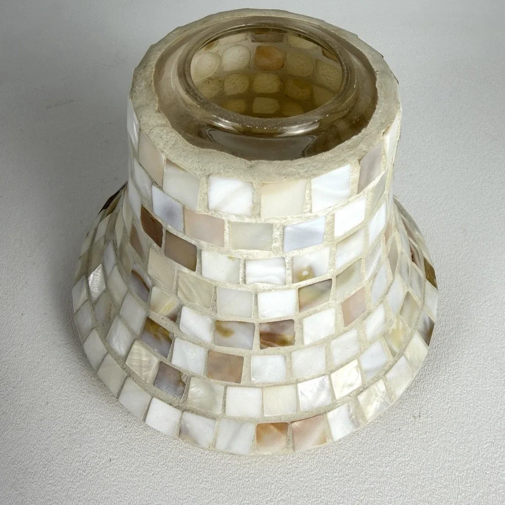 Yankee Candle Mosaic Shade For Jar Candles Mother Of Pearl